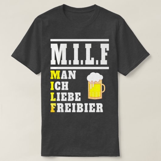 ビールことわざおもしろい飲用ギフトアルコール Tシャツ (デザイン正面)