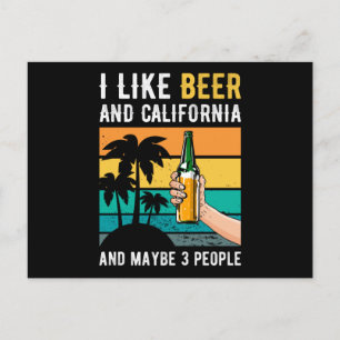 ビールことわざおもしろい ポストカード