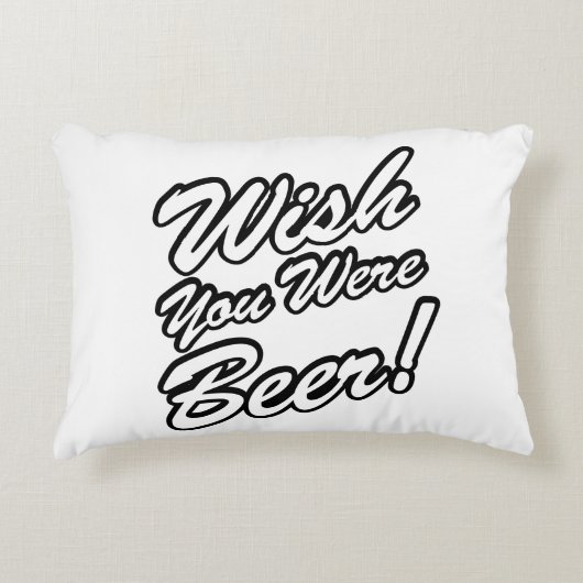 ビールだったらよかったのに! アクセントクッション (正面)