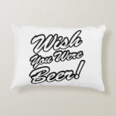 ビールだったらよかったのに! アクセントクッション (裏面)