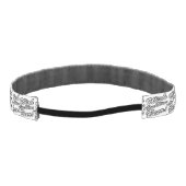 ビールだったらよかったのに! アスレチックヘッドバンド (裏面)