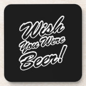 ビールだったらよかったのに！ コースター (正面)