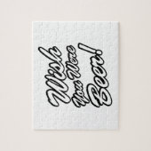 ビールだったらよかったのに！ ジグソーパズル (縦)