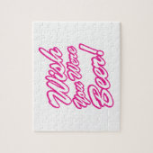 ビールだったらよかったのに！ ジグソーパズル (縦)