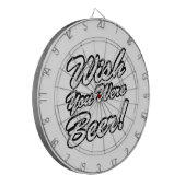 ビールだったらよかったのに! ダーツボード (正面左)