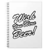 ビールだったらよかったのに! ノートブック (正面)