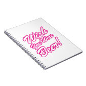 ビールだったらよかったのに！ ノートブック (右側)