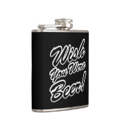 ビールだったらよかったのに！ フラスク (右)