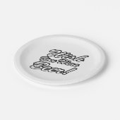 ビールだったらよかったのに! ペーパープレート (アングル)