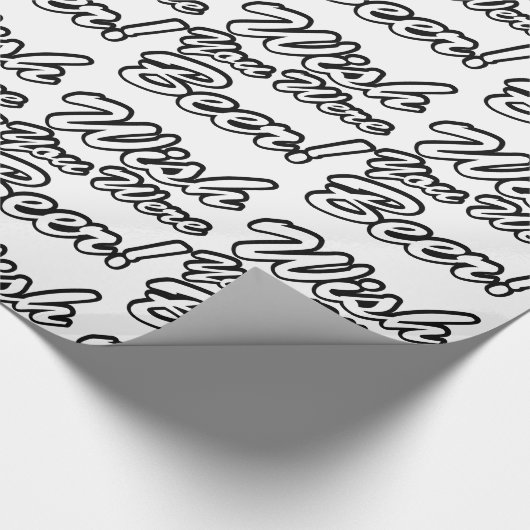 ビールだったらよかったのに! ラッピングペーパー (角)