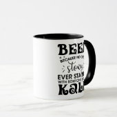 「ビールだって話素晴らしが始まってないから。 マグカップ (正面右)