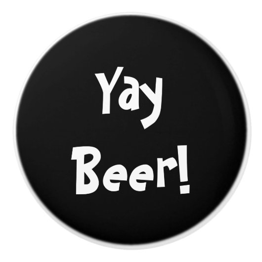 ビールだ！ セラミックノブ (正面)