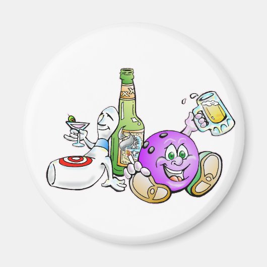 ビールだ! マグネット (正面)