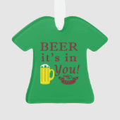 ビールだ！色 オーナメント (裏面)