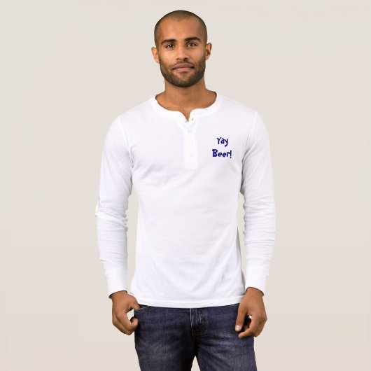 ビールだ! Tシャツ (正面フル)