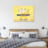 ビールづくりで人を幸せに キャンバスプリント (インサイチュ (寝室))