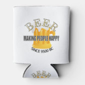 ビールづくりで人を幸せに 缶クーラー (正面)