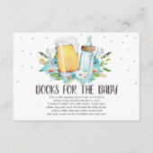 ビールづくりビールとボトル少年を素朴連れて エンクロージャーカード (正面)