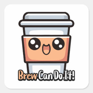 ビールでできる!かわいいコーヒーパン スクエアシール