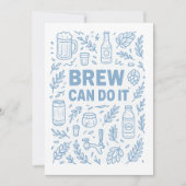 ビールでできる サンキューカード (正面)