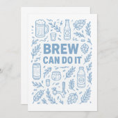 ビールでできる サンキューカード (正面/裏面)