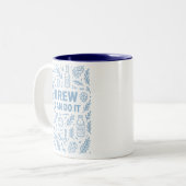 ビールでできる ツートーンマグカップ (正面左)