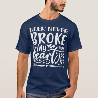 ビールでアルコール分がおもしろいない Tシャツ