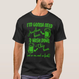 ビールで乾杯ユーモア Tシャツ