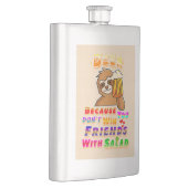 ビールで友達を獲得する フラスク (右)