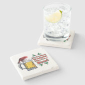 ビールで最高の時間 ストーンコースター (横)