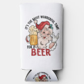 ビールで最高の時間 スリム缶クーラー (正面)