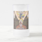 ビールとつま先 フロストグラスビールジョッキ (中央)