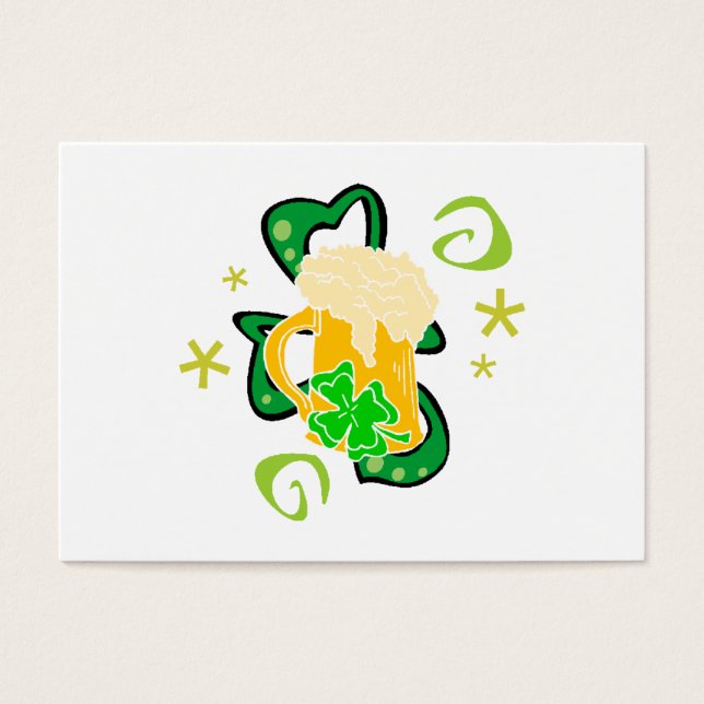 ビールとアイルランド応援 (正面)