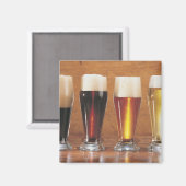 ビールとエールの盛り合わせ マグネット (正面/裏面)