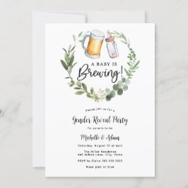 ビールとオムツを性別で表示 招待状