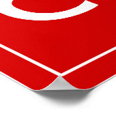 ビールとクリス食べプを飲む～イギリスのおもしろいビール ポスター (角)