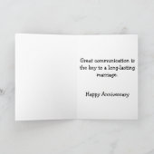 ビールとナッツの記念日カード サンキューカード (内部)