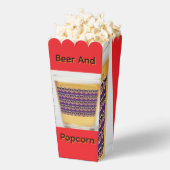ビールとポップコーン フェイバーボックス (はじけた状態)
