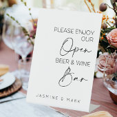 ビールとワインのバー結婚ズ 台座サイン