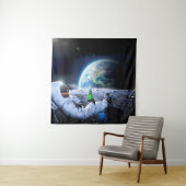 ビールと月の宇宙飛行士 – Tapestry タペストリー (インサイチュ)