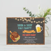 ビールと牛肉のダディBBQパーティー 招待状 (スタンド正面)
