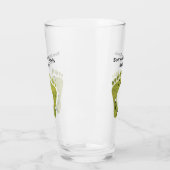 ビールと芝生のボウル、幸せな日。 タンブラーグラス (左)