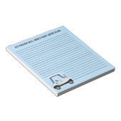 ビールと遊ホットドッグ付きゴルフカートにオフ ノートパッド (アングル)