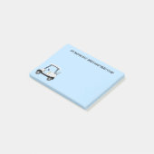 ビールと遊ホットドッグ付きゴルフカートにオフ ポストイット (アングル)