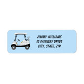 ビールと遊ホットドッグ付きゴルフカートにオフ ラベル (正面)