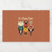 ビールと酒のラベル リキュールボトルラベル (シングルラベル)