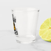 ビールと音楽に気を取られる ショットグラス (右)