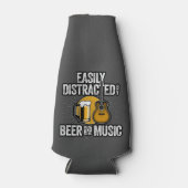 ビールと音楽に気を取られる ボトルクーラー (正面)