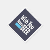 ビールにしたいおもしろい スタンダードカクテルナプキン (角)