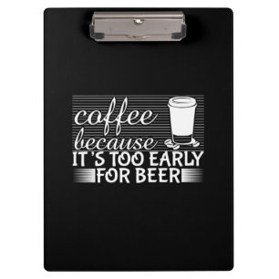 ビールには早すぎるコーヒーアートコーヒー クリップボード
